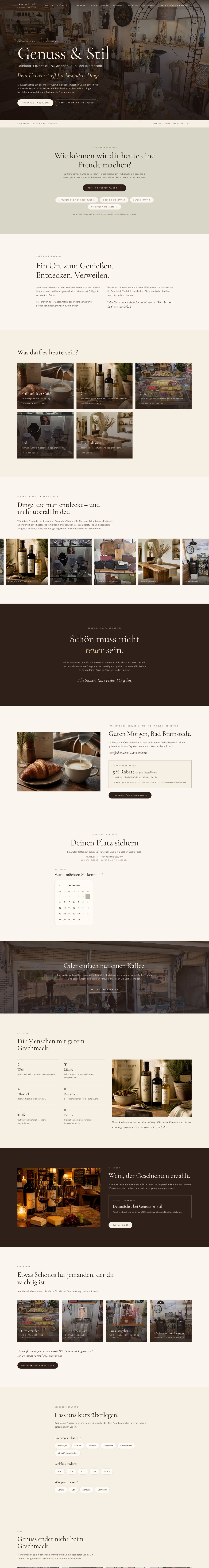 Startseite von Genuss & Stil